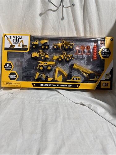Cat construction site mega set - cat,